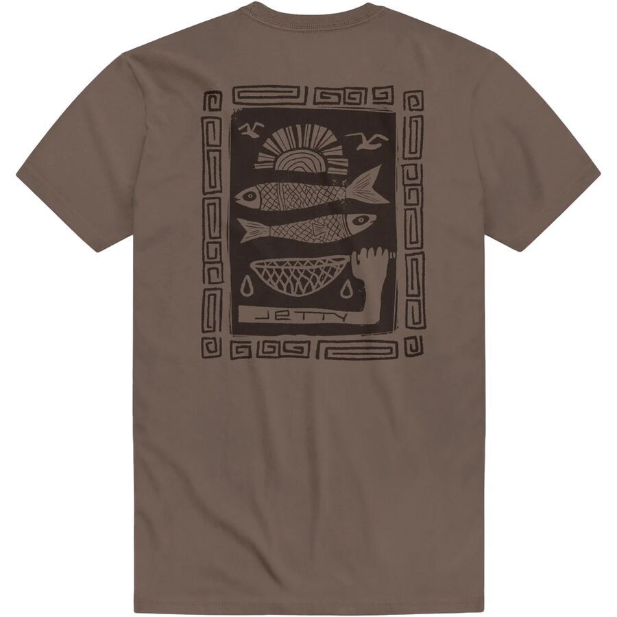 Jetty Nearshore T-Shirt - Men's Brown