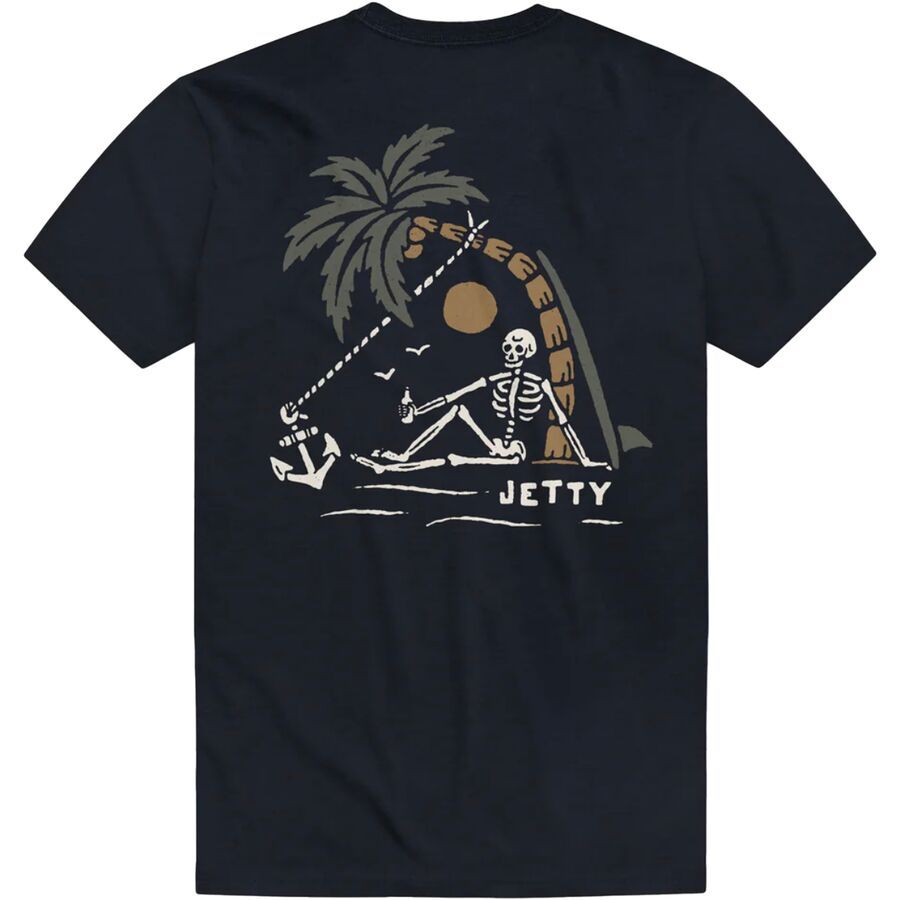 Jetty No Man's Land T-Shirt - Men's Navy