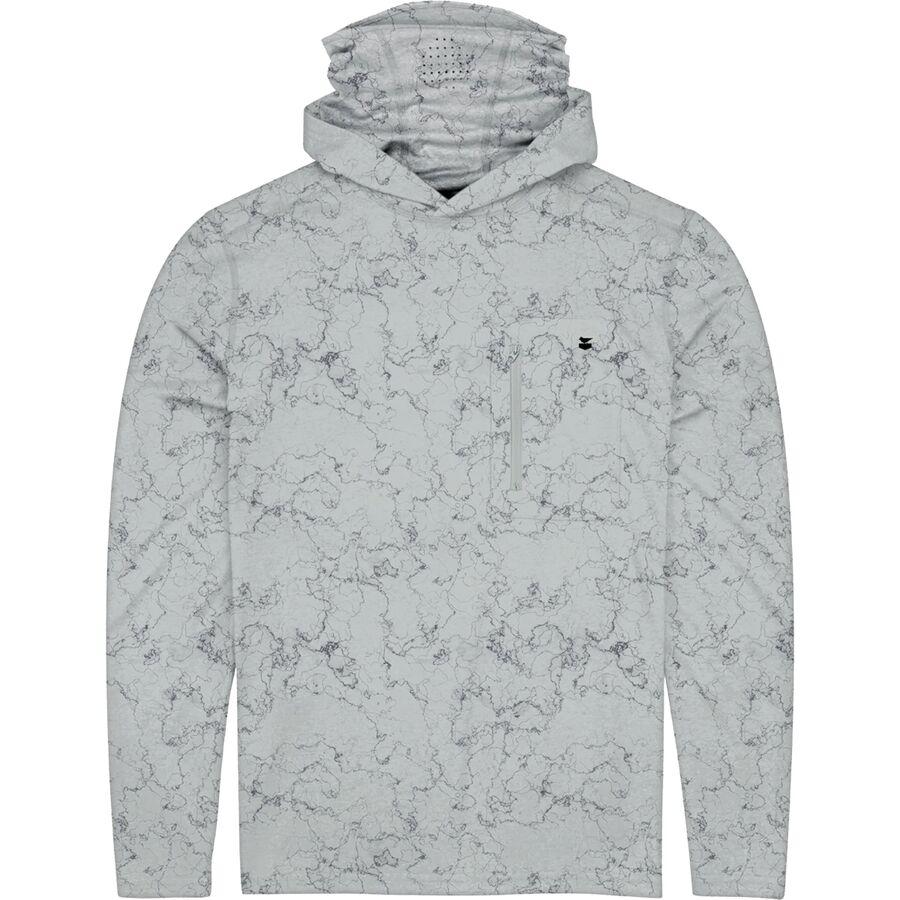 Jetty Skiff UV Hoodie - Men's Grey