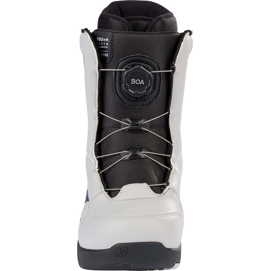 K2 You+h Snowboard Boot - 2024 - Kids' Grey