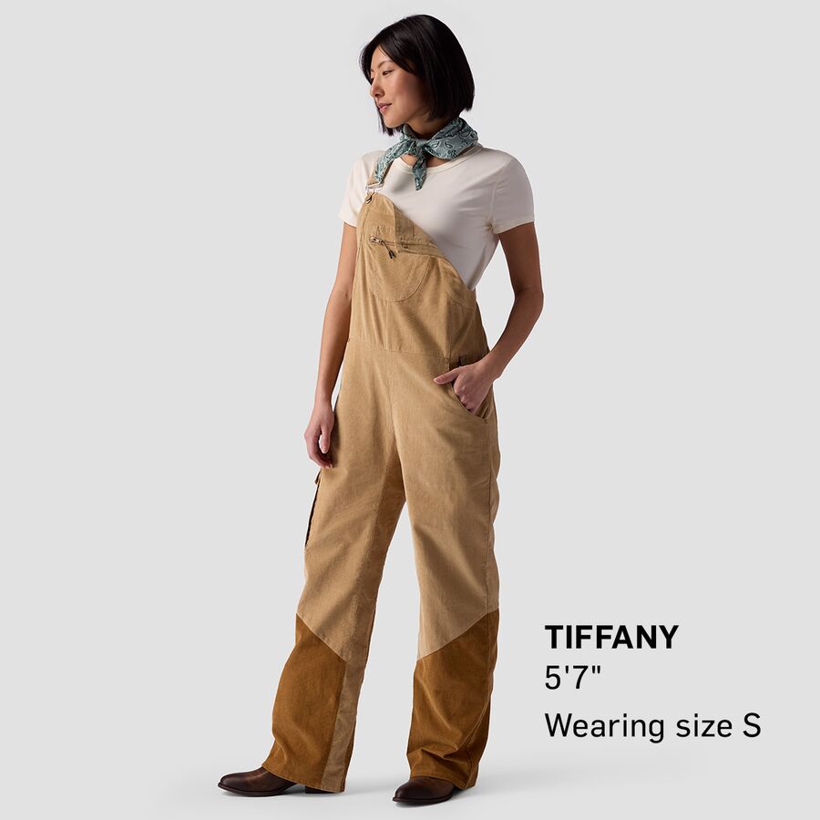 Backcountry Kamas Corduroy Overall - Women's Starfish