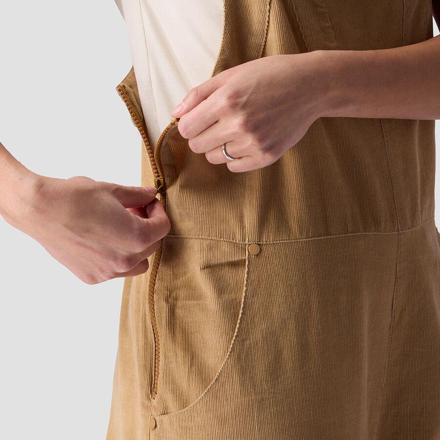 Backcountry Kamas Corduroy Overall - Women's Starfish