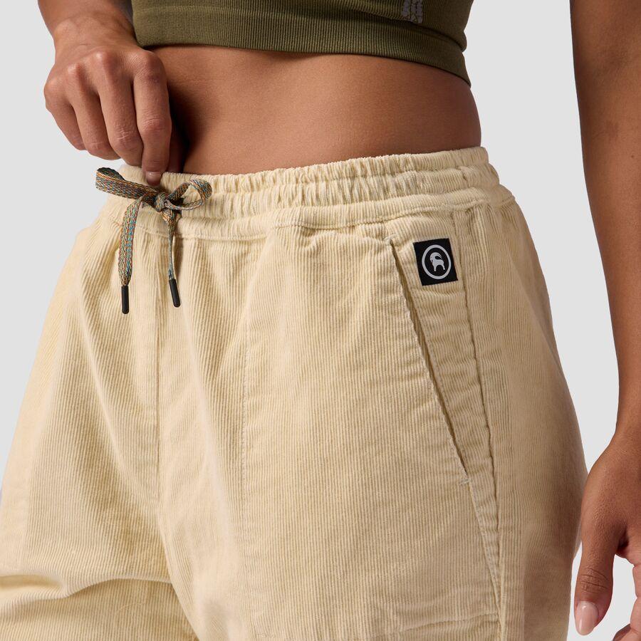 Backcountry Kamas Stretch Corduroy Jogger Pant - Women's Fog