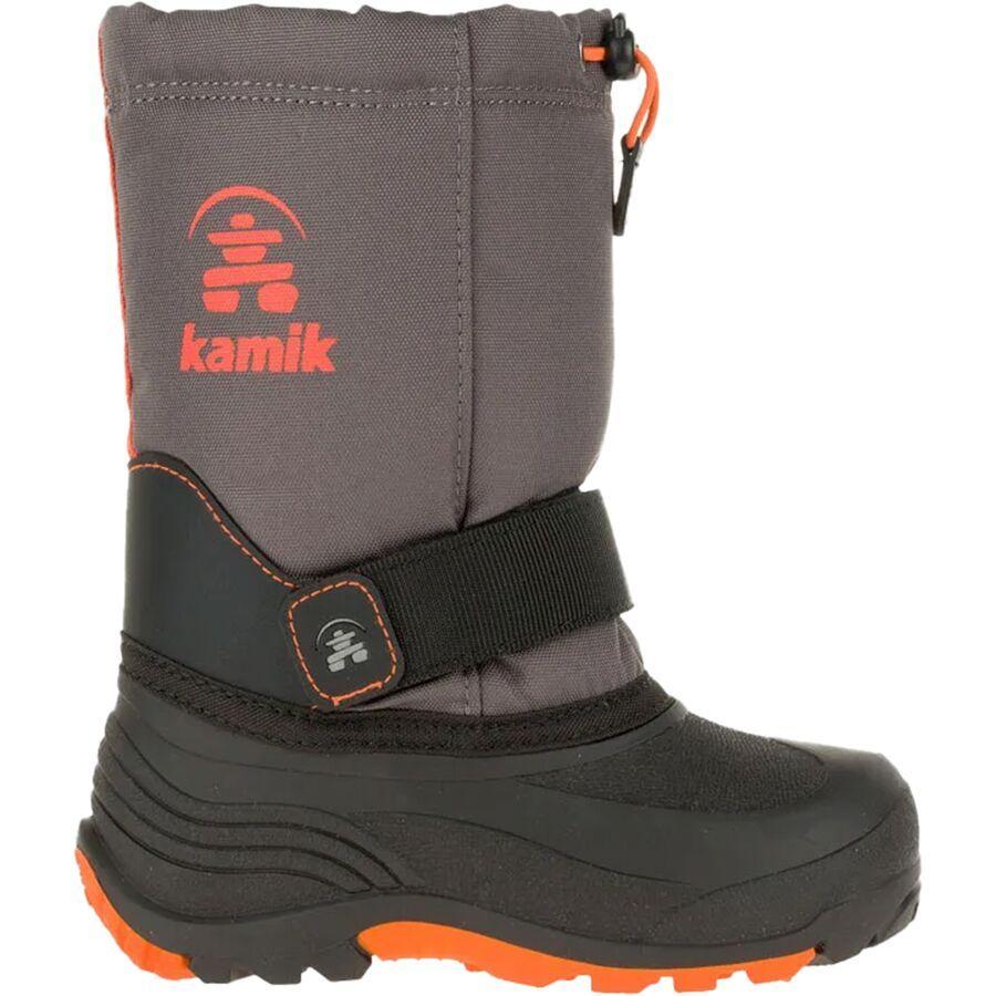 Kamik Rocket Boot - Boys' Charcoal Flame