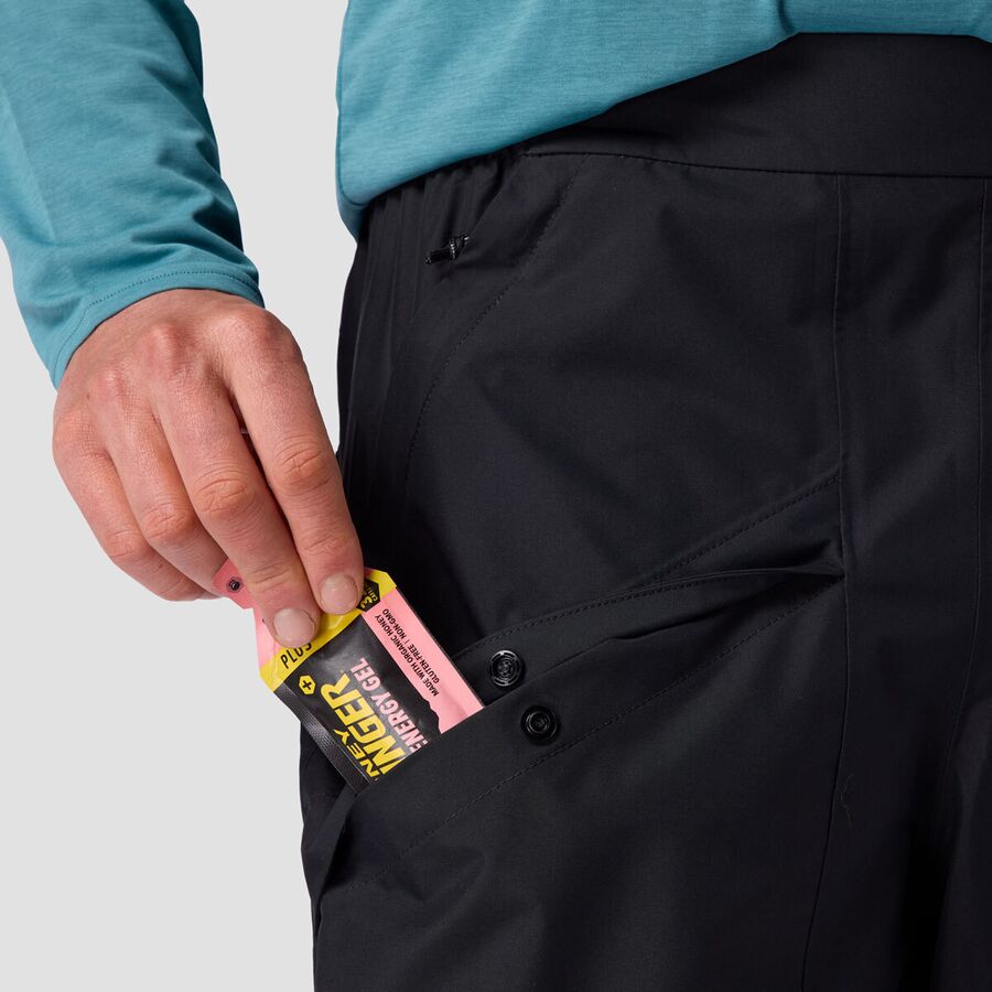 Backcountry Kanarra 2.5L Rain Pant - Men's Black