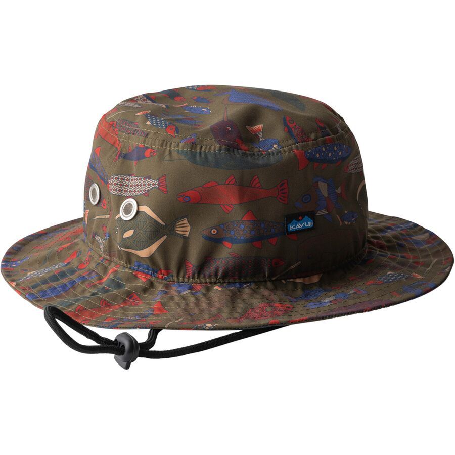 KAVU BFE Bucket Hat Fish Tessellate
