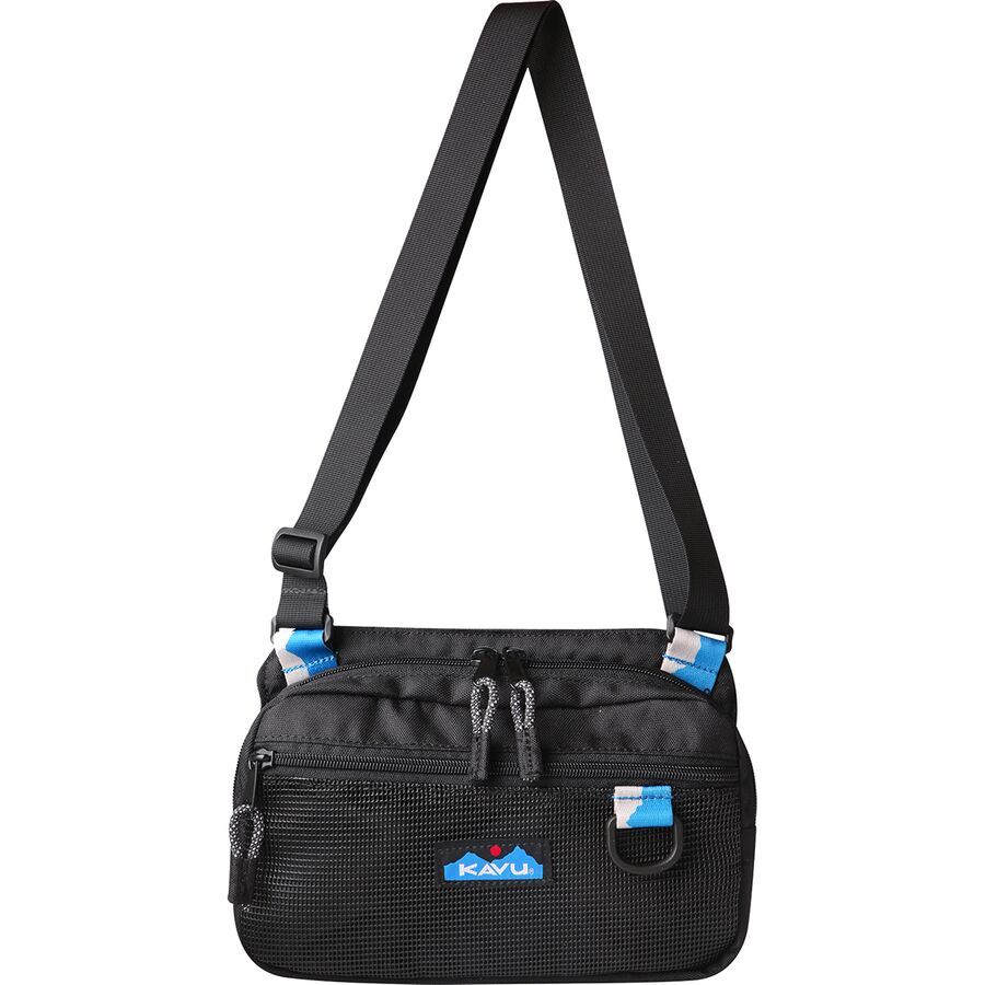 KAVU Delray Beach Crossbody Bag Black
