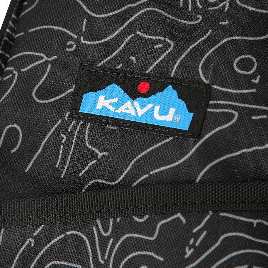 KAVU Essential Case Black Topo