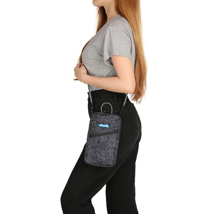 KAVU Essential Case Black Topo