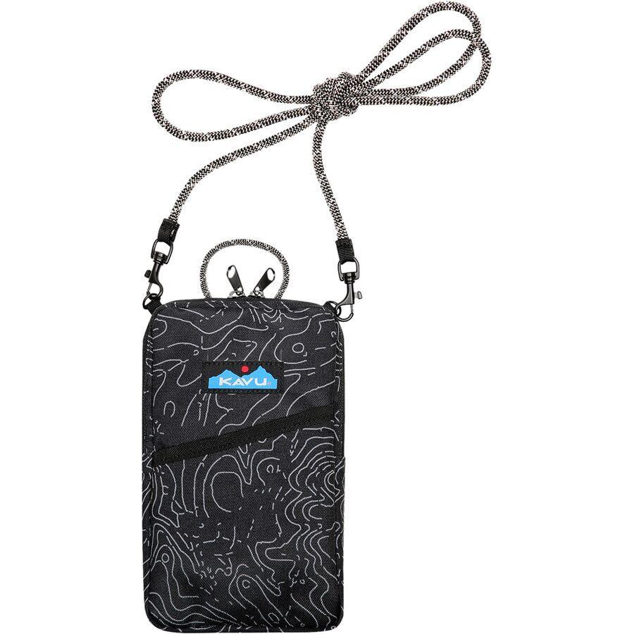 KAVU Essential Case Black Topo