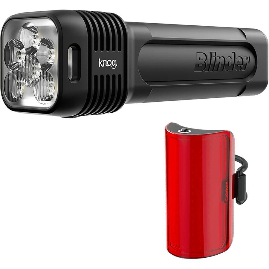 Knog Blinder 1300 & Mid Cobber Black