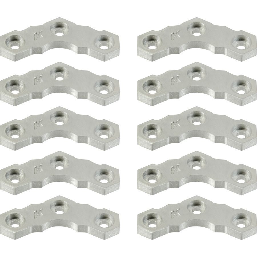 Korkers Aluminum Bars - 10 Pack Silver