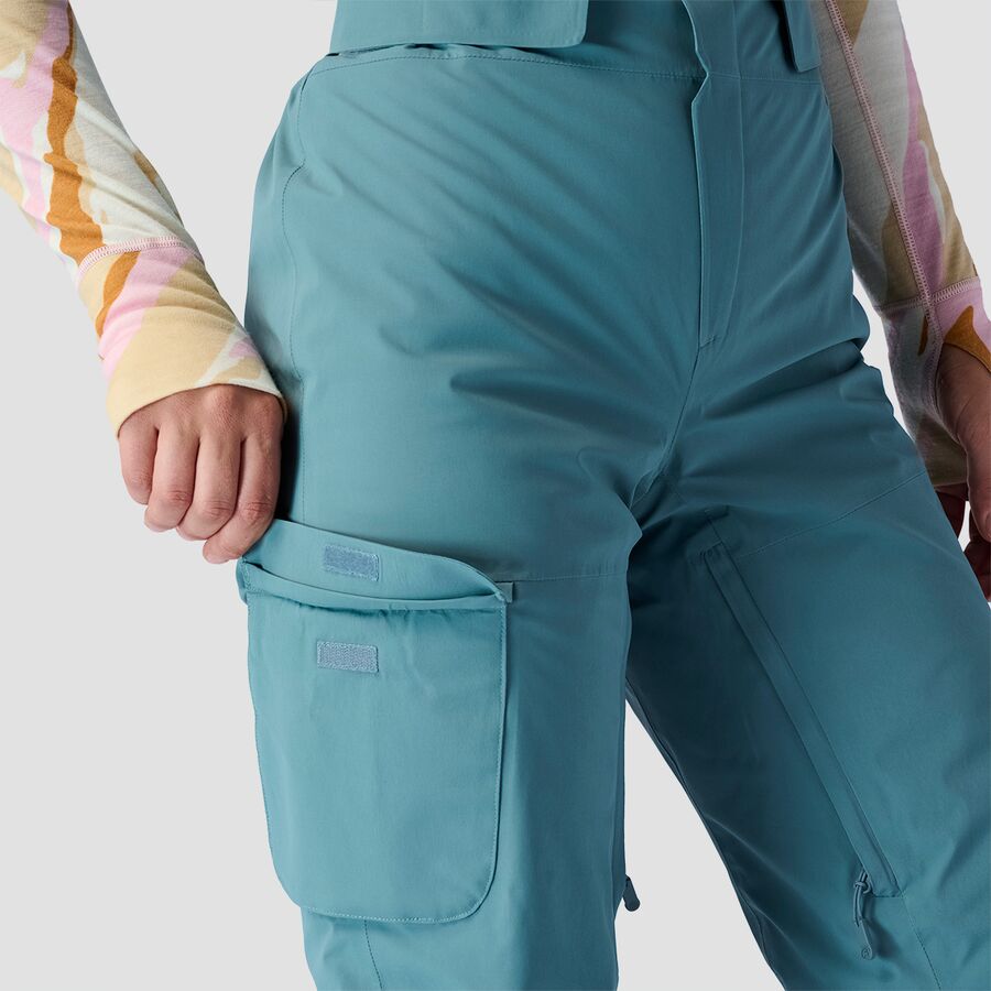 Backcountry Last Chair Stretch Insulated Bib - Women's Goblin Blue
