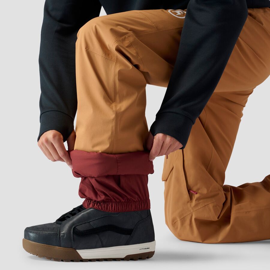 Backcountry Last Chair Stretch Insulated Pant - Men's Brown Sugar/Fired Brick