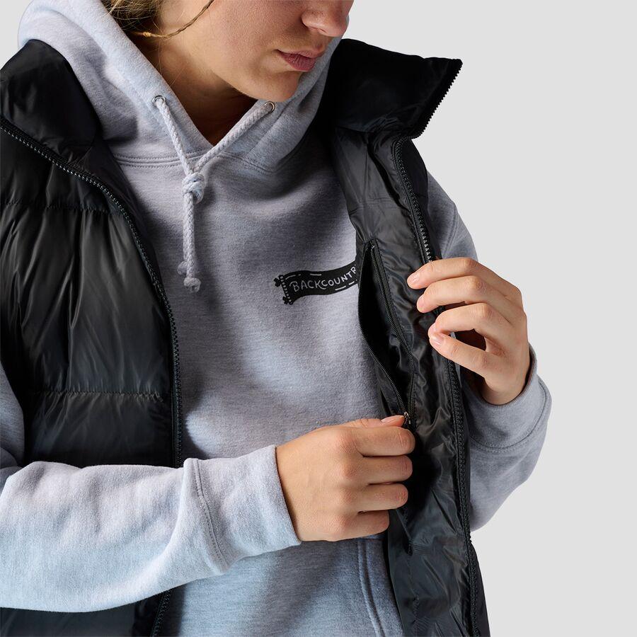 Backcountry Long Down Parka Vest - Women's Stretch Limo