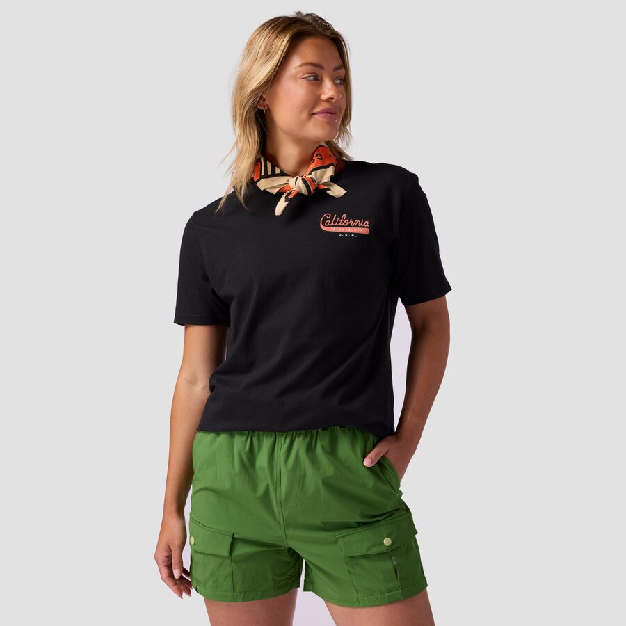 Backcountry Los Angeles Wave T-Shirt Black