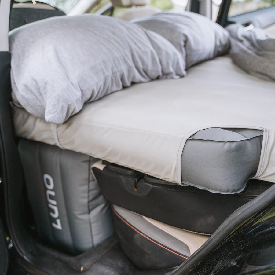 Luno Fitted Mattress Sheet Stone Grey