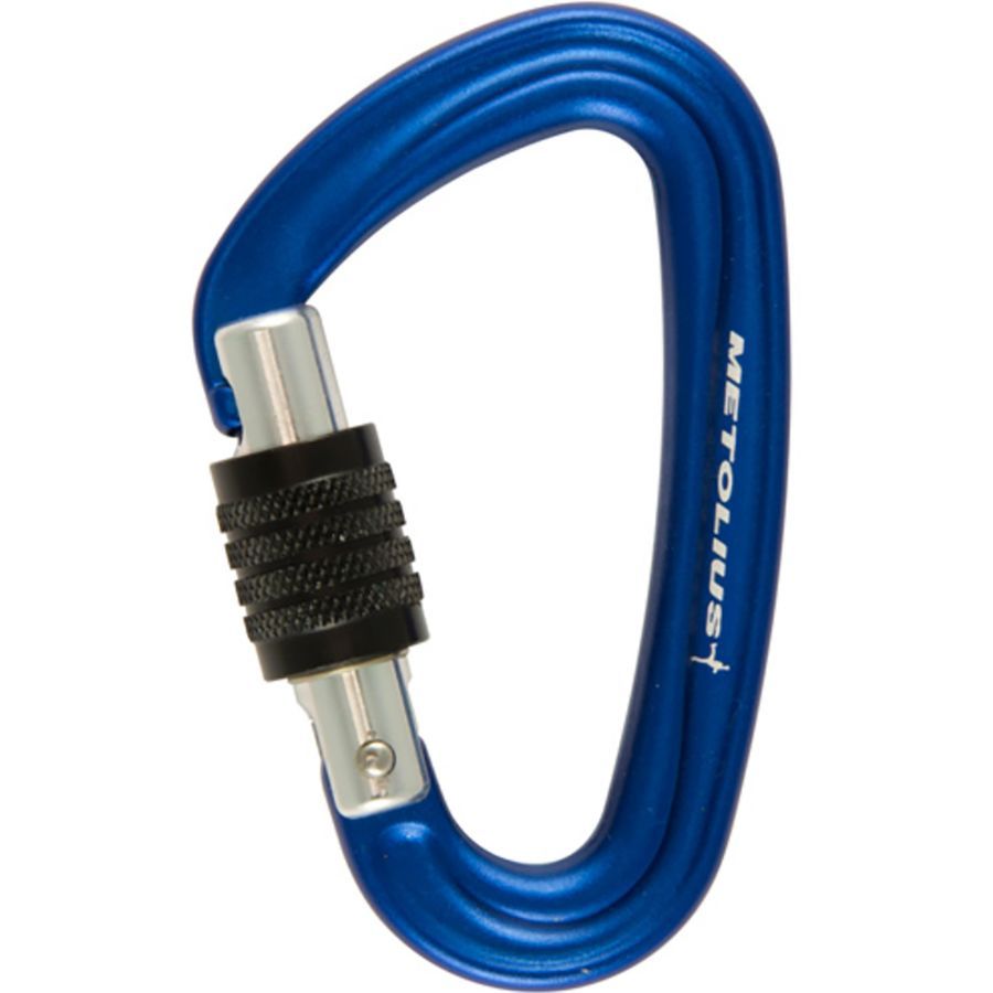 Metolius Bravo Locking Carabiner Blue