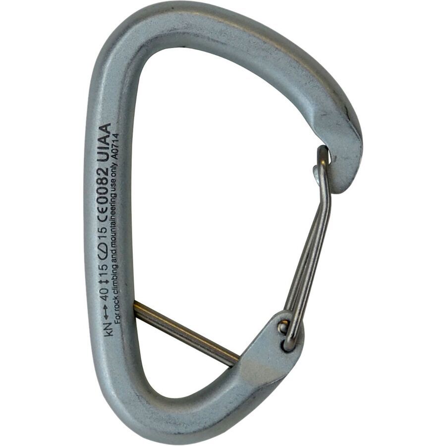 Metolius Steel Gym Carabiner Silver