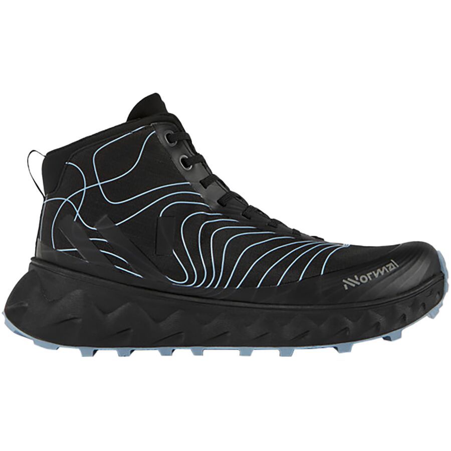 Nnormal Tomir Mid WP Shoe Black/Blue