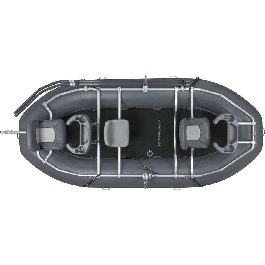 NRS Slipstream 129 Fishing Raft Gray