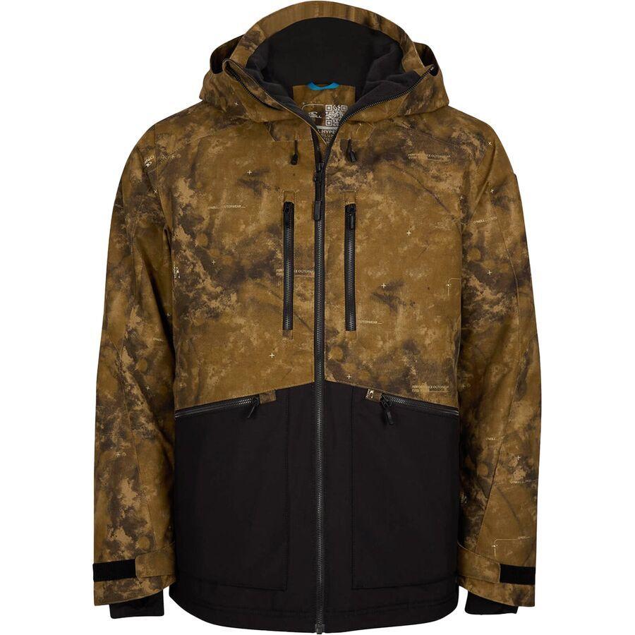 O'Neill Texture Jacket - Men's Beige Aop