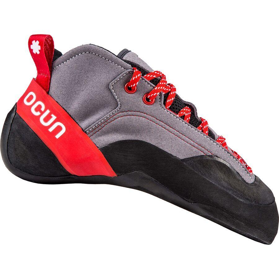 Ocun Jett Crack Climbing Shoe Grey/Red