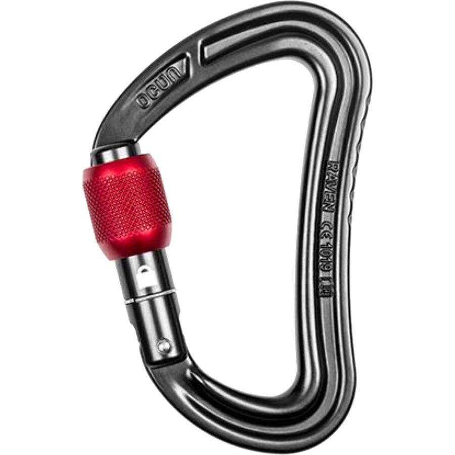 Ocun Raven Screw Carabiner Anthracite