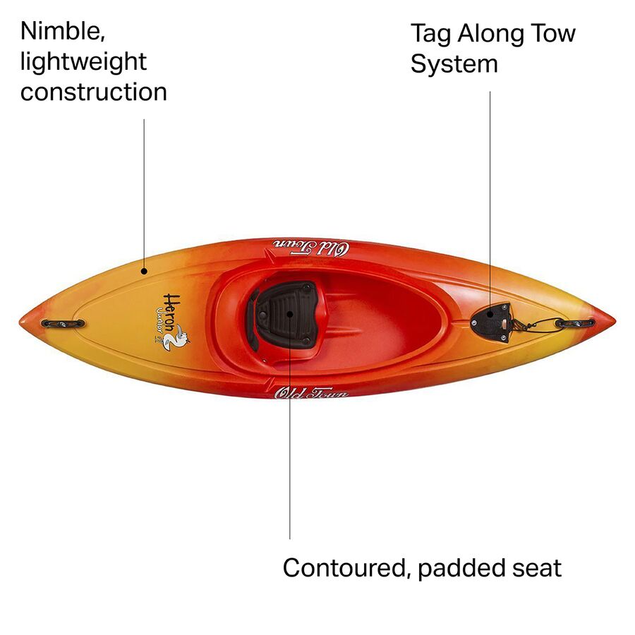 Old Town Heron Jr Kayak - Kids' Sunrise