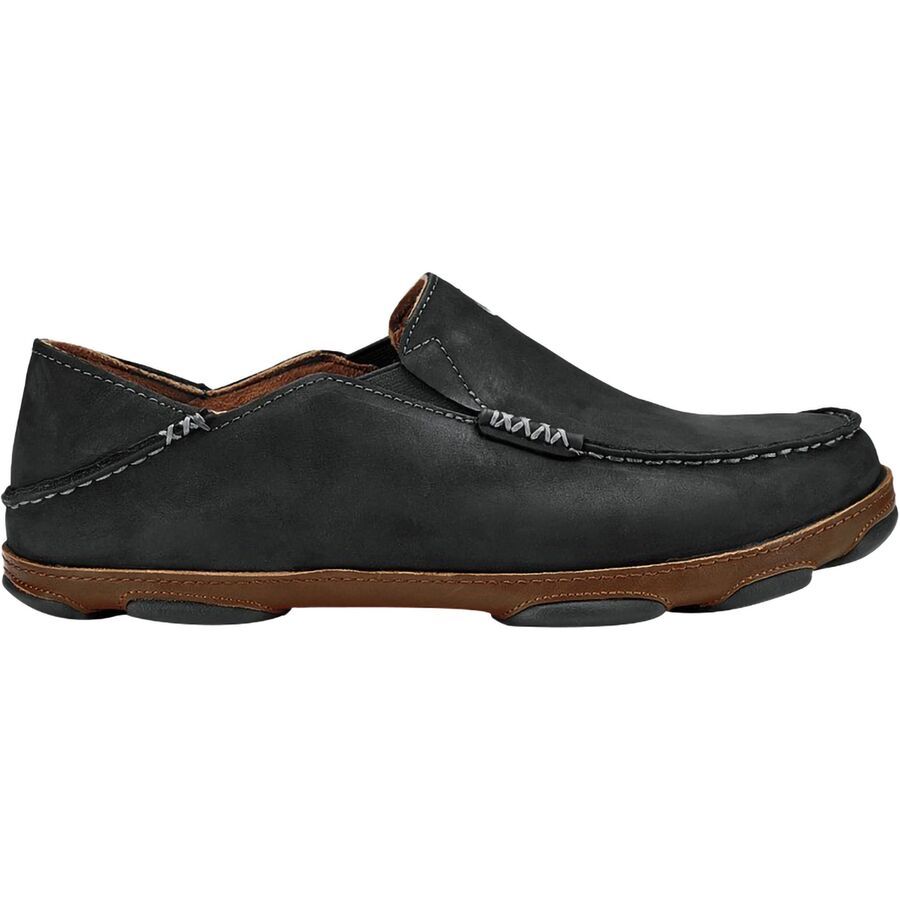 Olukai Moloa Shoe - Men's Black/Toffee