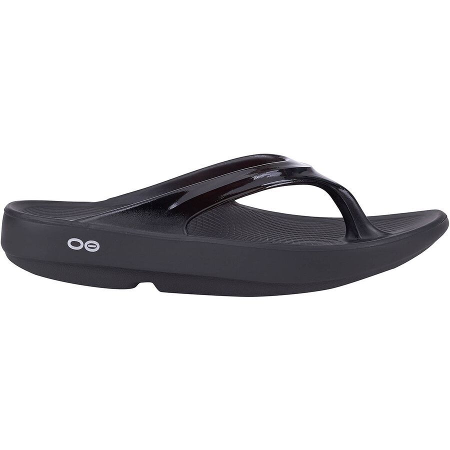 Oofos Oolala Thong - Women's Black