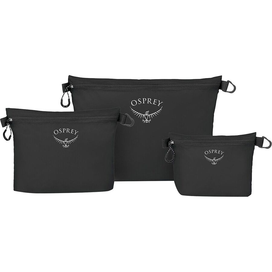 Osprey Packs Zipper Sack Set Black
