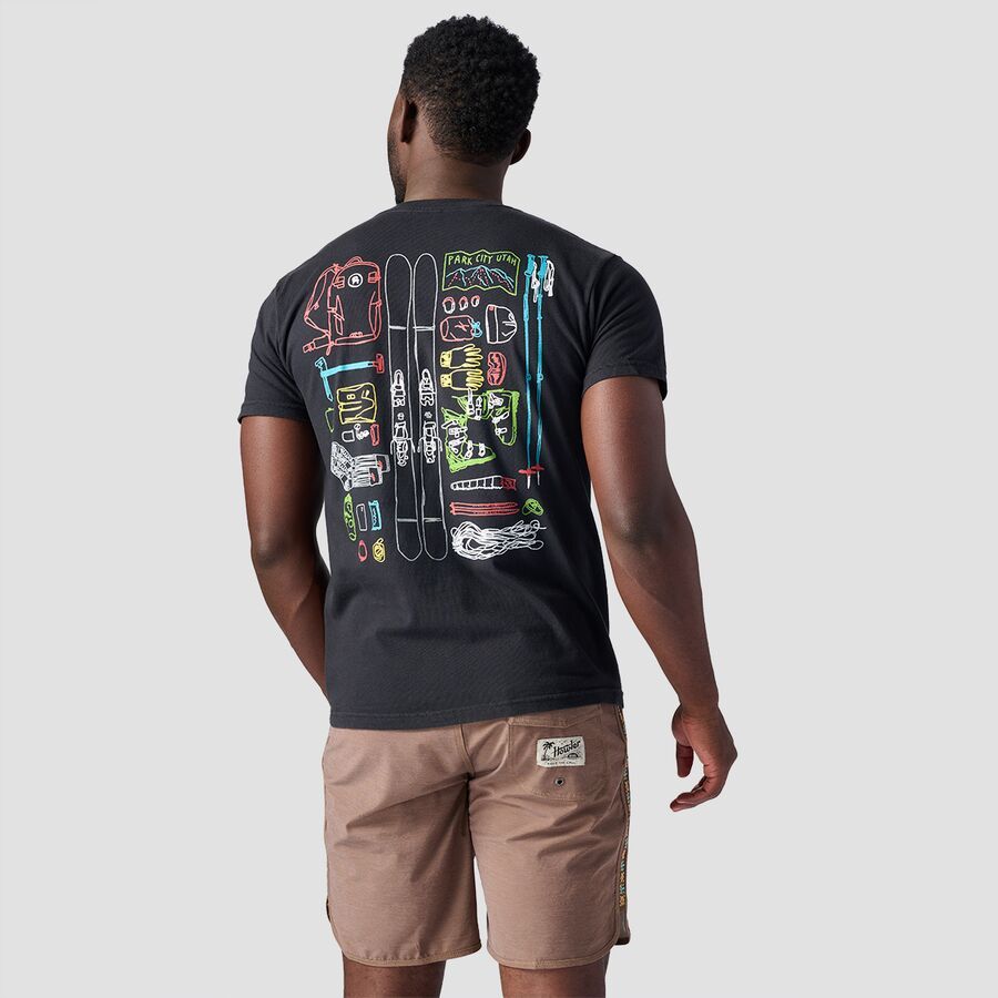 Backcountry Park City Gear List T-Shirt Black
