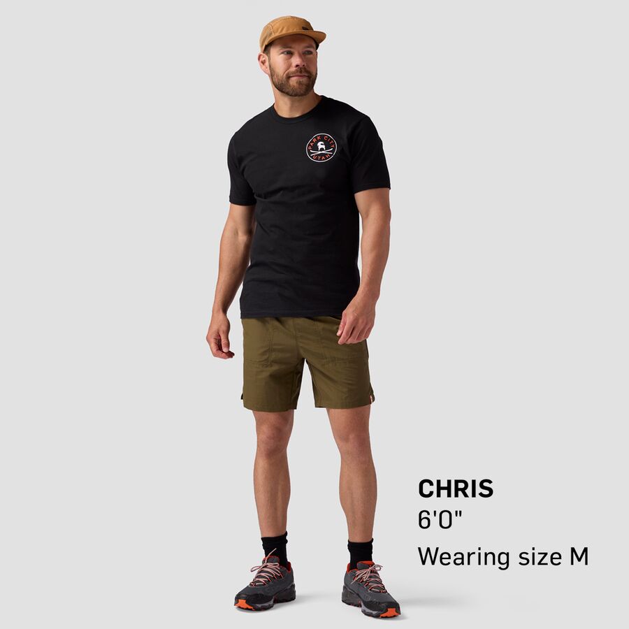 Backcountry Park City Ski Goat T-Shirt Black