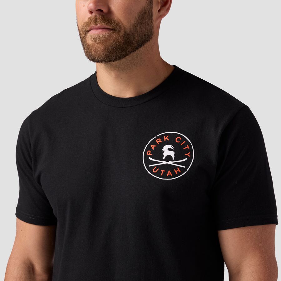 Backcountry Park City Ski Goat T-Shirt Black