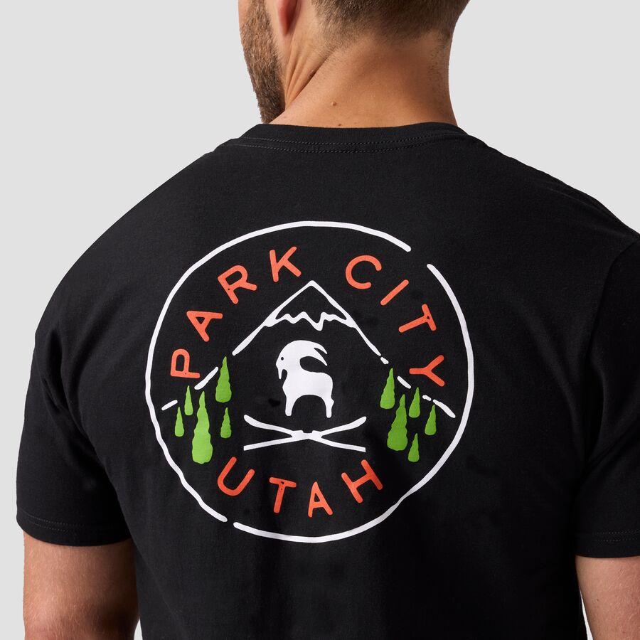 Backcountry Park City Ski Goat T-Shirt Black