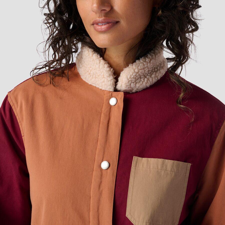 Backcountry Patchwork Overcoat - Women's Fired Brick Combo