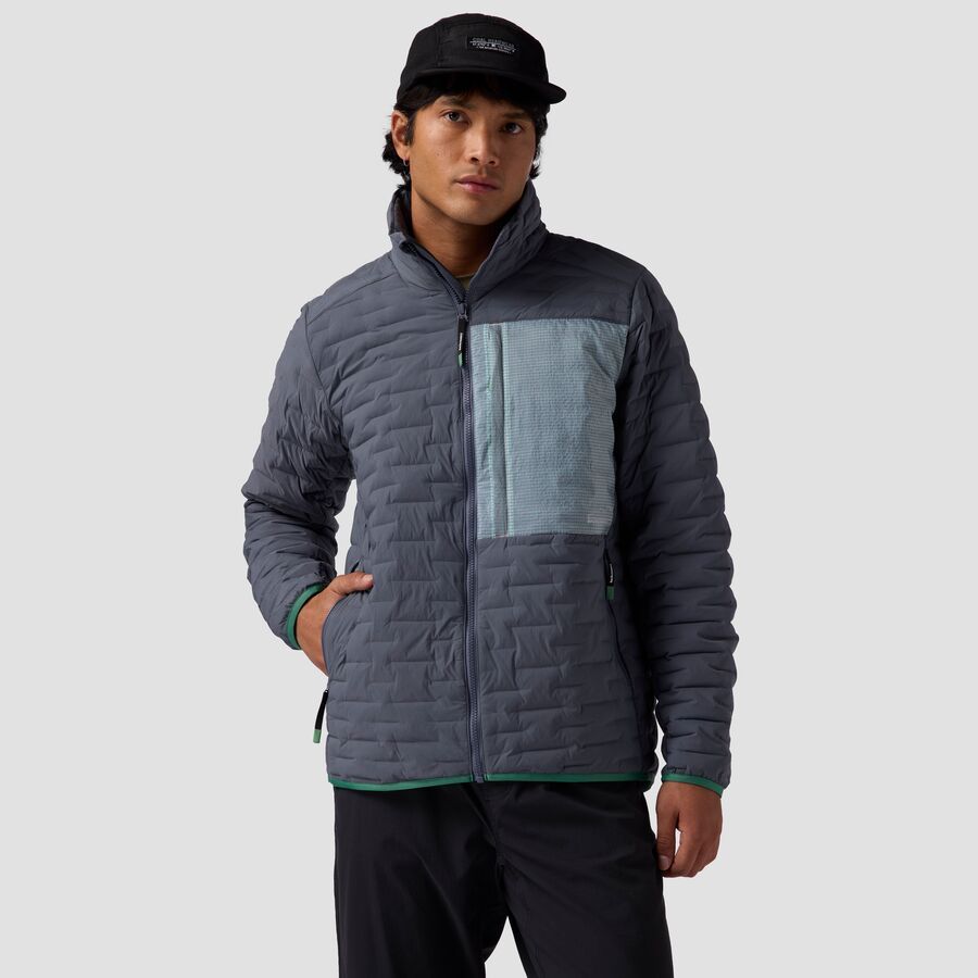 Backcountry Peale Primaloft Stitch-Free Baffle Stretch Jacket - Men's Turbulence