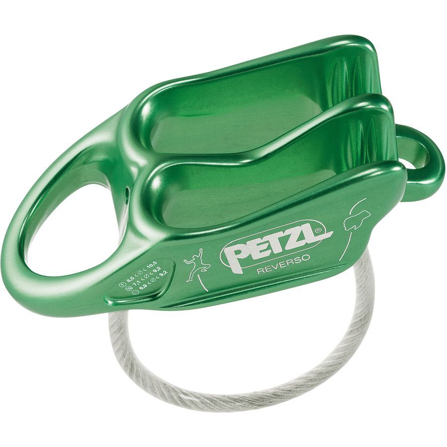 Petzl Reverso Belay Device Green