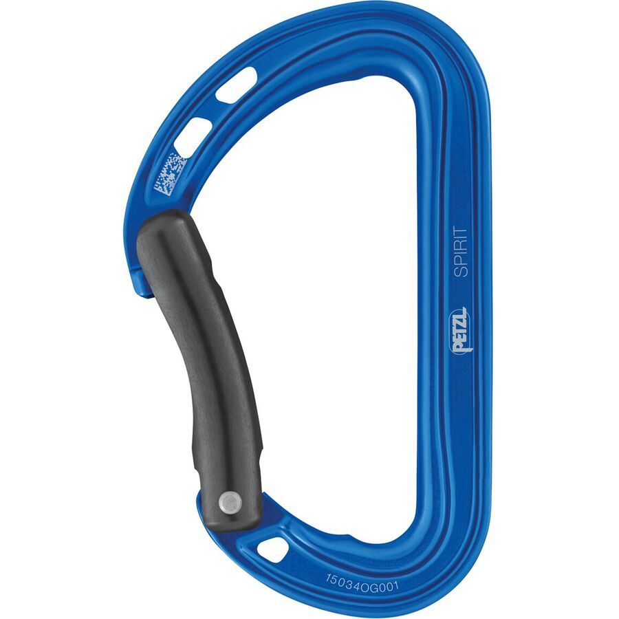 Petzl Spirit Carabiner Blue Petzl Spirit Carabiner Blue
