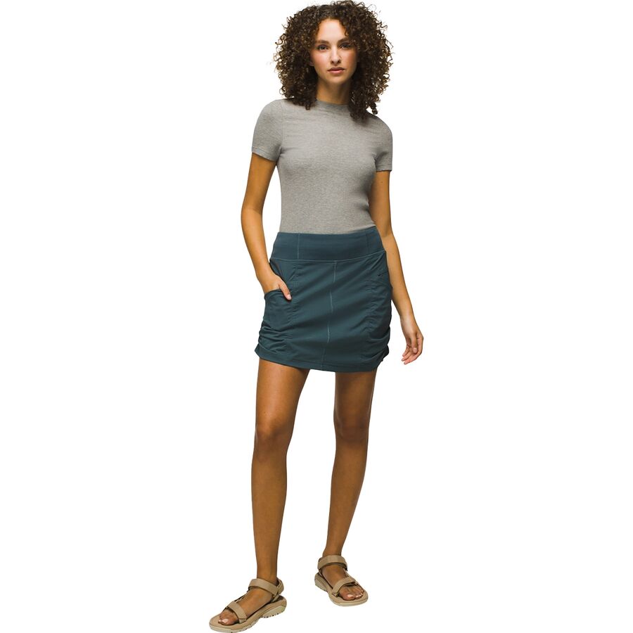 PrAna Koen Skort - Women's Grey Blue