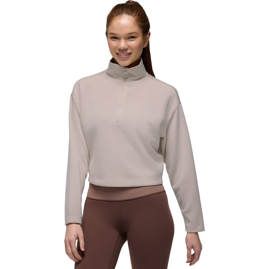 prAna Shea 1/2-Zip Top - Women's Almond