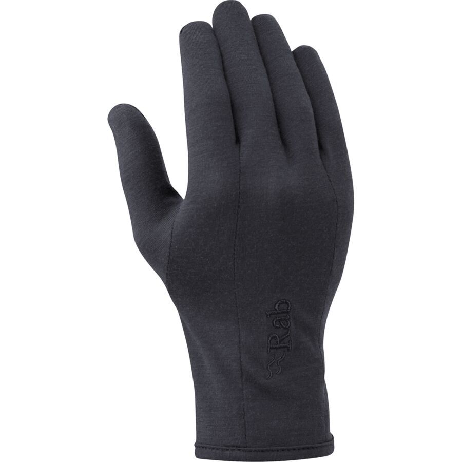 Rab Merino 160 Glove - Women's Ebony