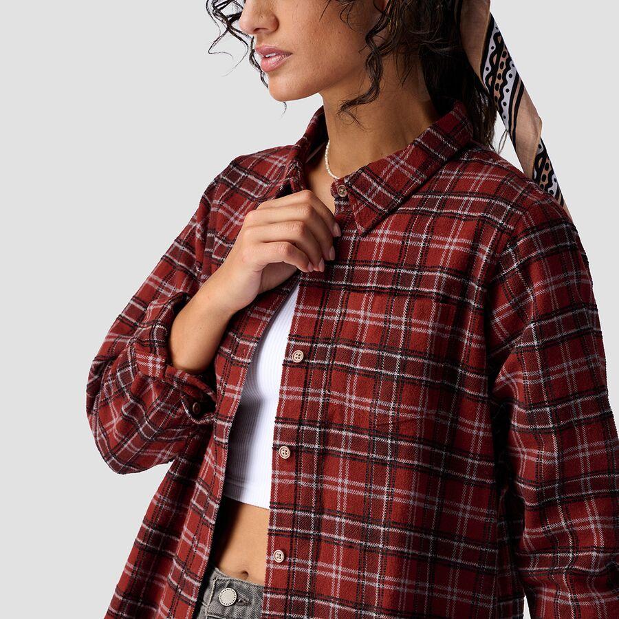 Backcountry Range Long-Sleeve Plaid Shirt - Women's Fired Brick Plaid