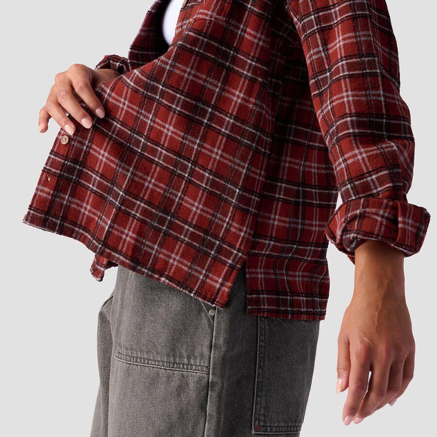 Backcountry Range Long-Sleeve Plaid Shirt - Women's Fired Brick Plaid