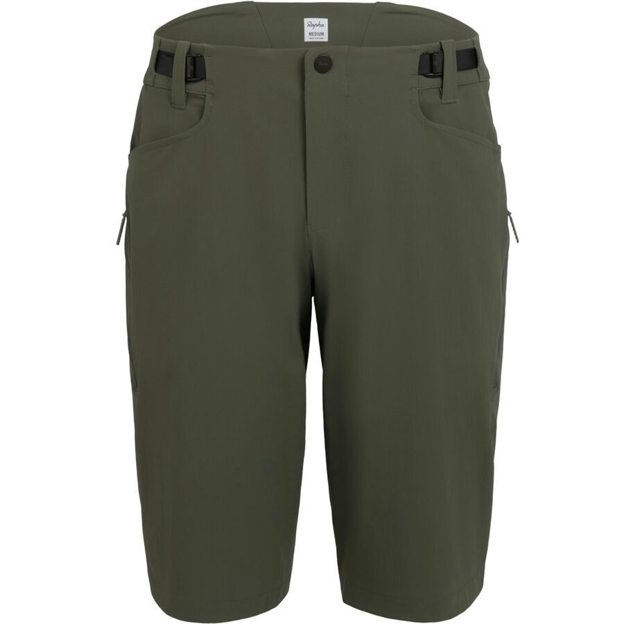 Rapha Trail Short - Men's Dark Khaki/Tan