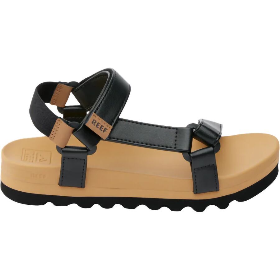 Reef Rem Hi Sandal - Girls' Black/Tan