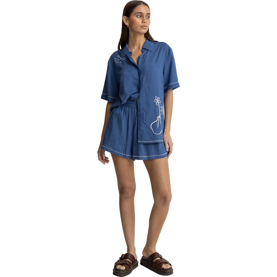 Rhythm Bobby Shirt - Women's Blue