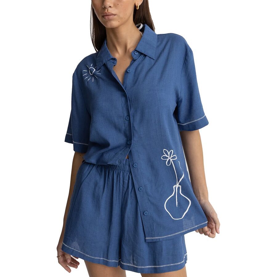 Rhythm Bobby Shirt - Women's Blue