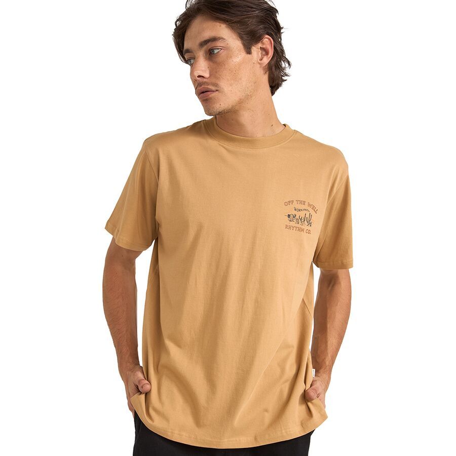 Rhythm Worn Path T-Shirt - Men's Incense